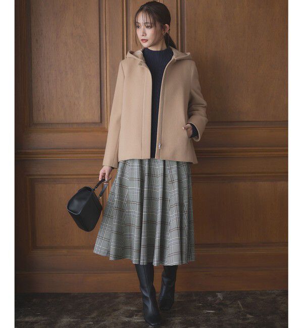 組曲「T/Rツイルストレッチ フレアスカート」|スカート|