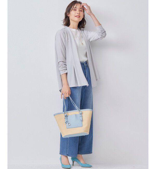 組曲「【冷房対策】パウダリージョーゼットカーディガン」|カーディガン|