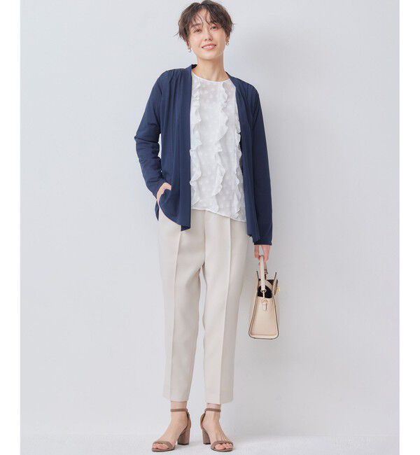 組曲「【冷房対策】パウダリージョーゼットカーディガン」|カーディガン|