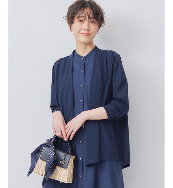 組曲「【冷房対策】パウダリージョーゼットカーディガン」|カーディガン|