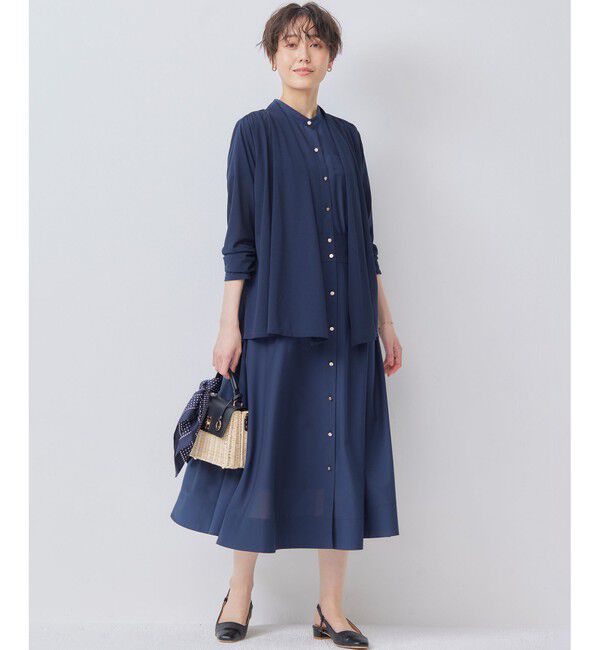 組曲「【冷房対策】パウダリージョーゼットカーディガン」|カーディガン|