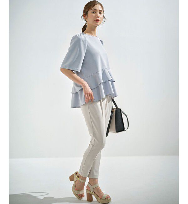 組曲「【吸湿冷感】スタイルアップジャージー パンツ」|その他|