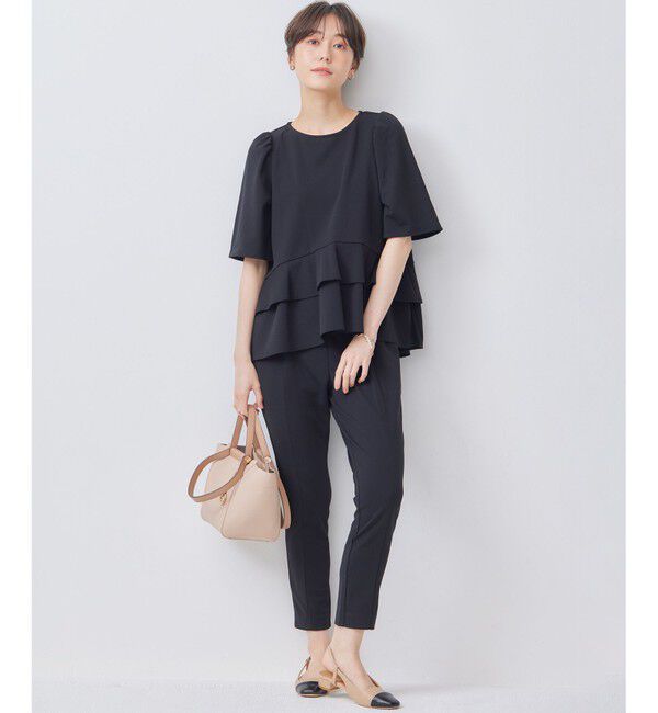 組曲「【吸湿冷感】スタイルアップジャージー パンツ」|その他|