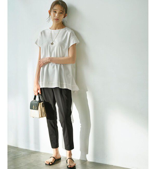 組曲「【吸湿冷感】スタイルアップジャージー パンツ」|その他|