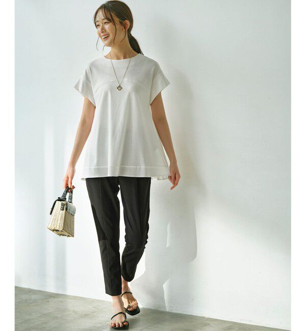 組曲「【吸湿冷感】スタイルアップジャージー パンツ」|その他|