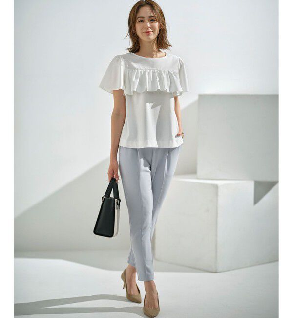 組曲「【吸湿冷感】スタイルアップジャージー パンツ」|その他|