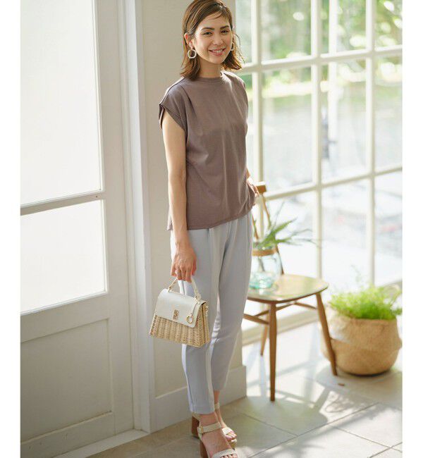 組曲「【吸湿冷感】スタイルアップジャージー パンツ」|その他|