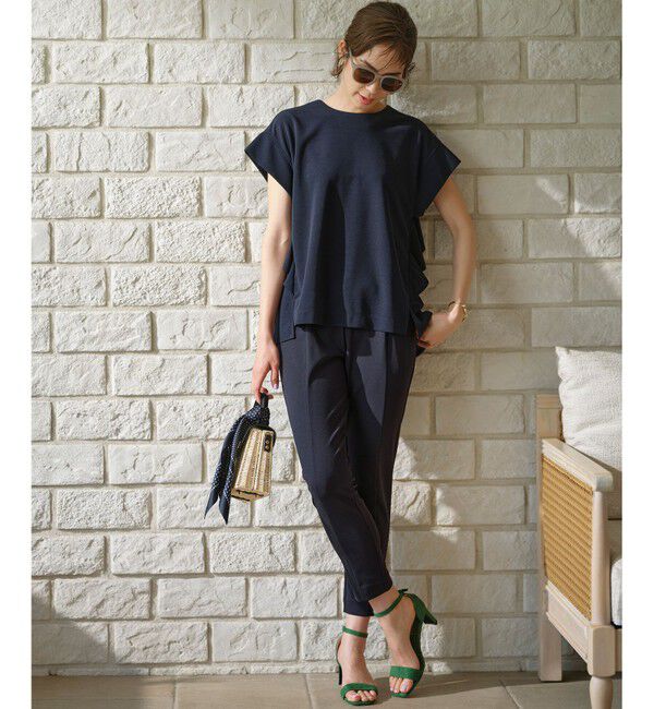 組曲「【吸湿冷感】スタイルアップジャージー パンツ」|その他|