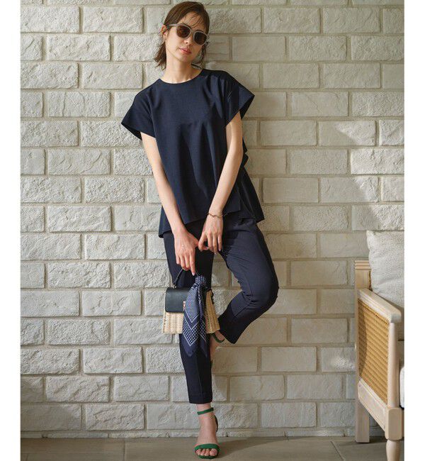 組曲「【吸湿冷感】スタイルアップジャージー パンツ」|その他|