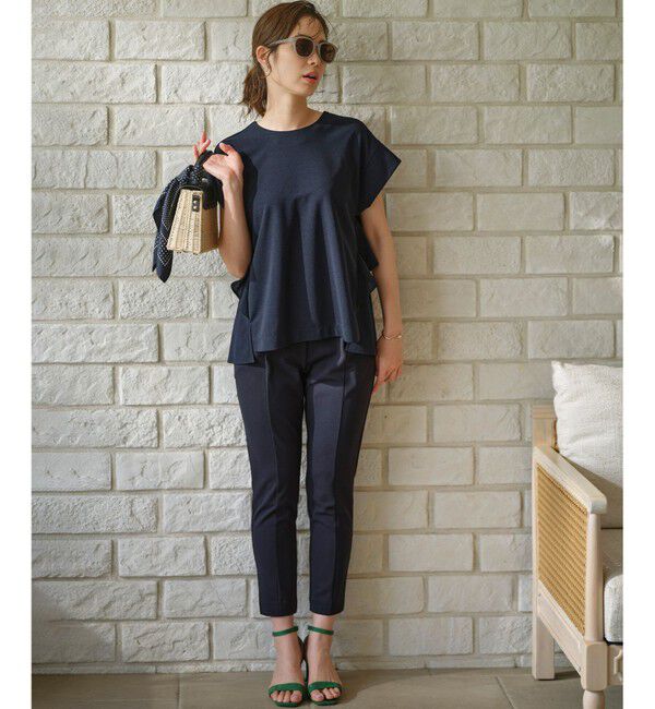 組曲「【吸湿冷感】スタイルアップジャージー パンツ」|その他|