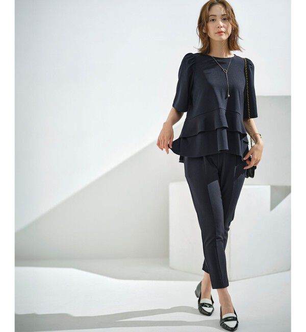 組曲「【吸湿冷感】スタイルアップジャージー パンツ」|その他|