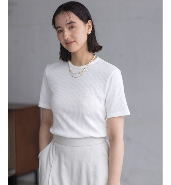 組曲「ベーシックリブ Tシャツ」|Tシャツ・カットソー|