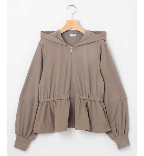 組曲「【WEB限定】ラッシュガード ペプラムパーカー」|パーカー|