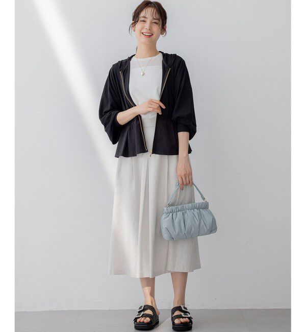 組曲「【WEB限定】ラッシュガード ペプラムパーカー」|パーカー|