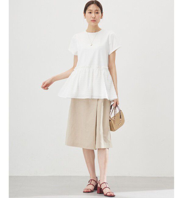 組曲「華感フレア カットソー」|Tシャツ・カットソー|