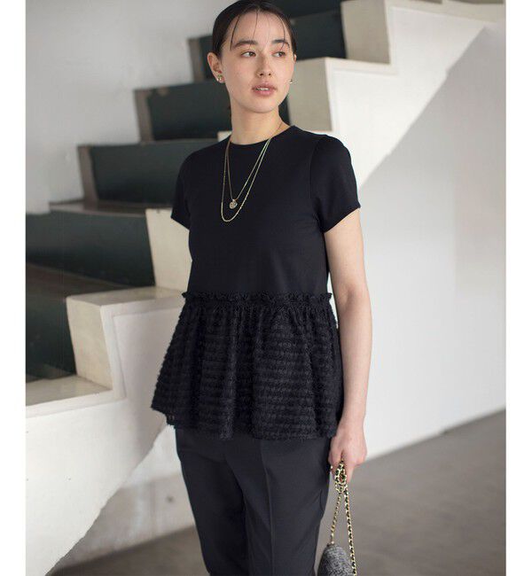 組曲「華感フレア カットソー」|Tシャツ・カットソー|