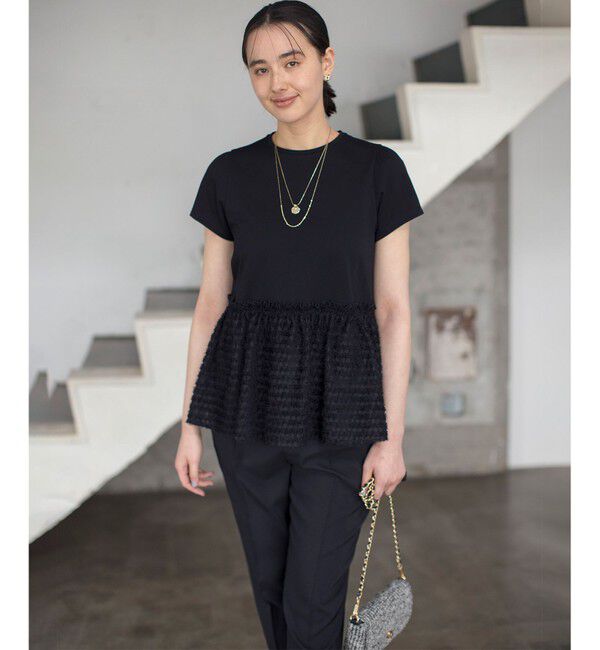 組曲「華感フレア カットソー」|Tシャツ・カットソー|