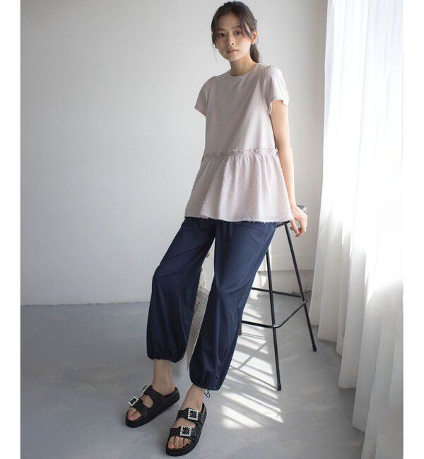 組曲「華感フレア カットソー」|Tシャツ・カットソー|