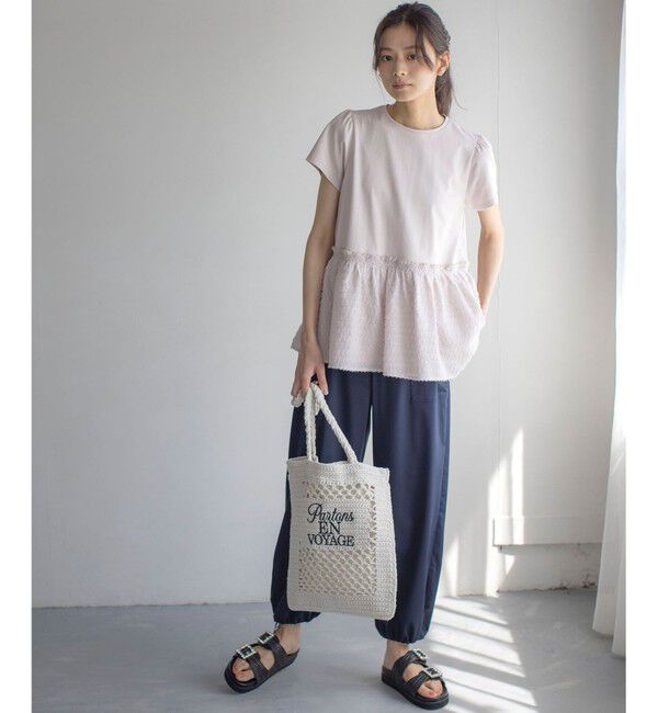 組曲「華感フレア カットソー」|Tシャツ・カットソー|