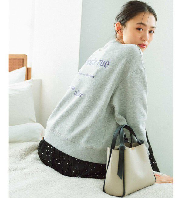 組曲「バックプリント裏毛 プルオーバー」|Tシャツ・カットソー|