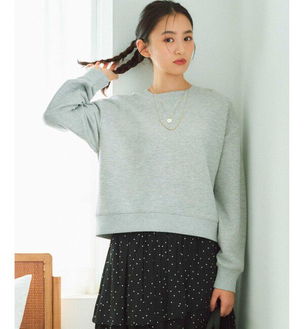 組曲「バックプリント裏毛 プルオーバー」|Tシャツ・カットソー|