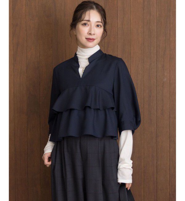 組曲「リヨセルシャーティングティアード ブラウス」|シャツ・ブラウス|