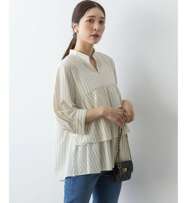 組曲「リヨセルシャーティングティアード ブラウス」|シャツ・ブラウス|