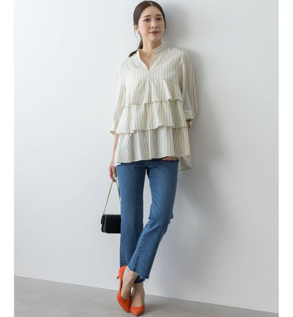 組曲「リヨセルシャーティングティアード ブラウス」|シャツ・ブラウス|