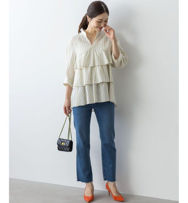 組曲「リヨセルシャーティングティアード ブラウス」|シャツ・ブラウス|