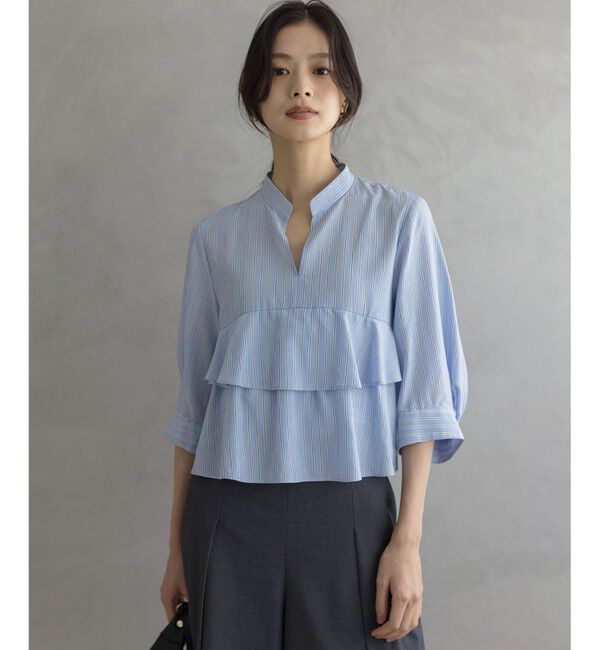 組曲「リヨセルシャーティングティアード ブラウス」|シャツ・ブラウス|