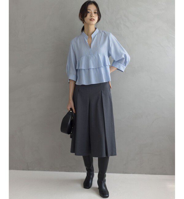 組曲「リヨセルシャーティングティアード ブラウス」|シャツ・ブラウス|