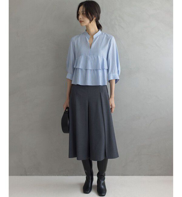 組曲「リヨセルシャーティングティアード ブラウス」|シャツ・ブラウス|