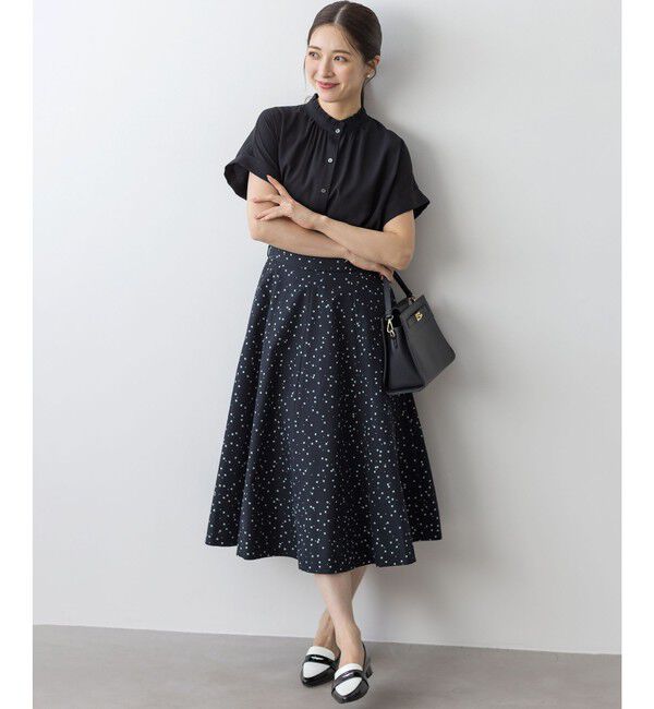 組曲「フラワースパンコールプリント スカート」|スカート|