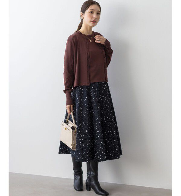 組曲「フラワースパンコールプリント スカート」|スカート|