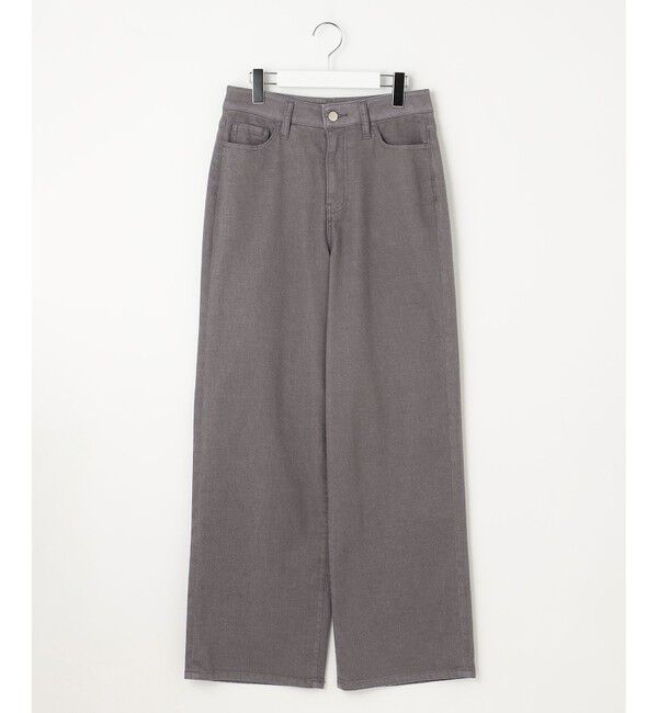 自由区「【洗える】ウスカルデニム ワイドパンツ」|デニム|