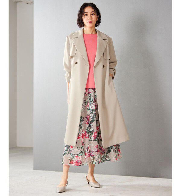 自由区「【WEB限定カラーあり・洗える】ドライコットンハイゲージプルオーバー ニット」|ニット・セーター|