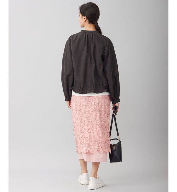 自由区「【撥水加工・UVケア・洗える】ライトグログラン ブルゾン」|ブルゾン・スタジャン|