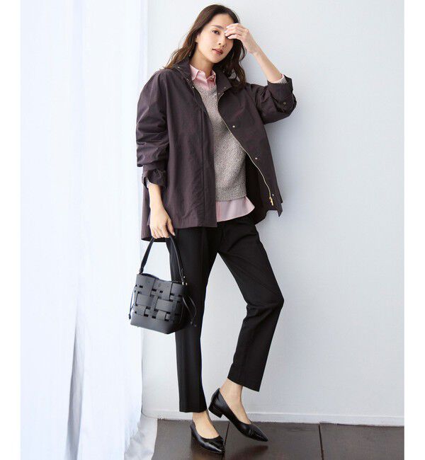 自由区「【新色追加・人気のため再入荷・ウエストゴム】ライトフィールジャージータックテーパード パンツ」|その他|