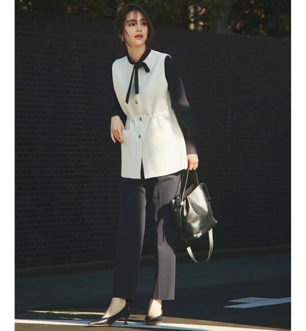 自由区「【新色追加・人気のため再入荷・ウエストゴム】ライトフィールジャージータックテーパード パンツ」|その他|