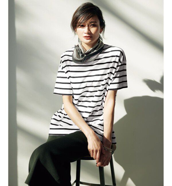 自由区「【洗える】リブストレッチタイト スカート」|スカート|