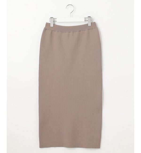 自由区「【洗える】リブストレッチタイト スカート」|スカート|