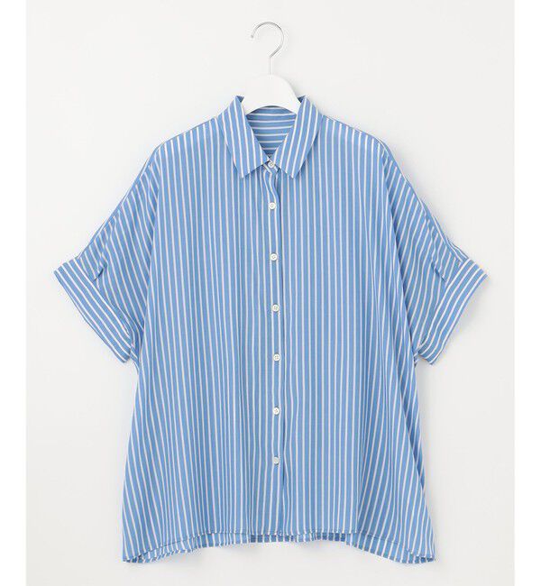 自由区「【カタログ掲載・定番人気・新色追加】リヨセルポプリン ブラウス」|シャツ・ブラウス|