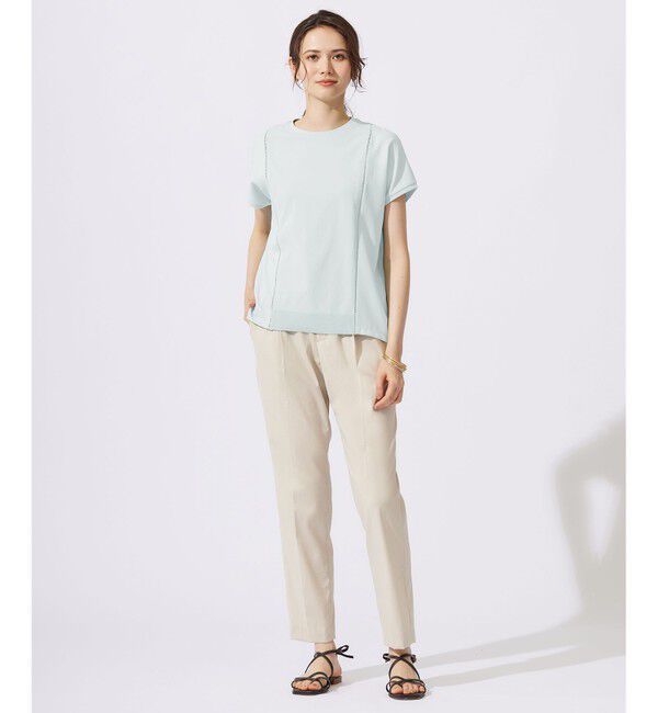 自由区「【洗える】ハイブリットレーヨンアムンゼン ブラウス」|シャツ・ブラウス|