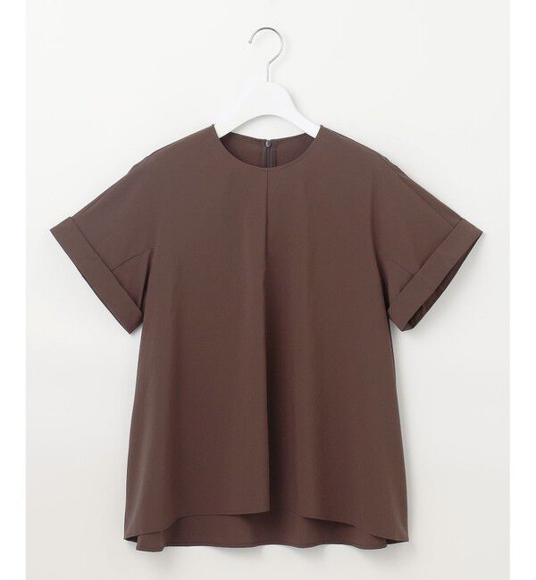 自由区「【カタログ掲載・セットアップ対応・接触冷感・UVケア・洗える】ファンクショナルクロス ブラウス」|シャツ・ブラウス|