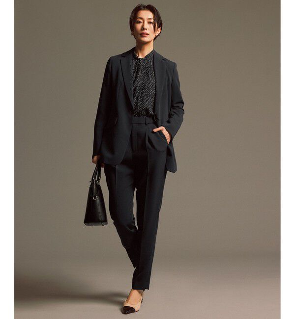 自由区「【カタログ掲載・セットアップ対応・セレモニー・通勤】トリアセダブルクロステーラード ジャケット」|テーラードジャケット|