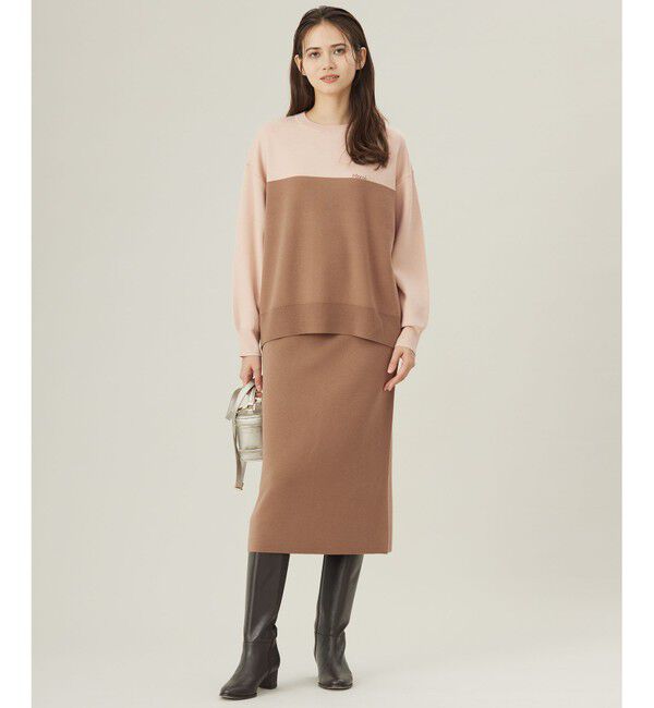 自由区「【カタログ掲載・セットアップ対応・洗える】スムージーニット スカート」|スカート|