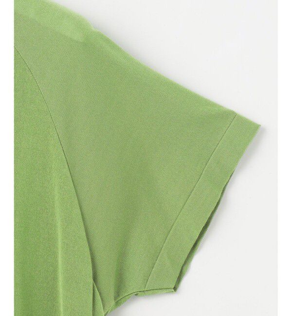 自由区「【接触冷感・UVケア・洗える】ドレーピーラグランスリーブ ニットソー」|Tシャツ・カットソー|