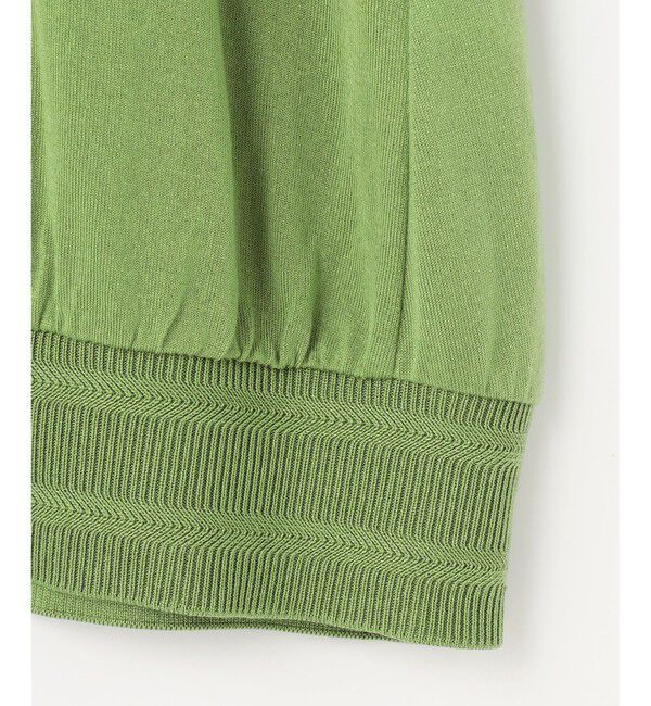 自由区「【接触冷感・UVケア・洗える】ドレーピーラグランスリーブ ニットソー」|Tシャツ・カットソー|