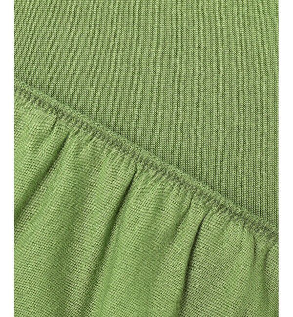 自由区「【接触冷感・UVケア・洗える】ドレーピーラグランスリーブ ニットソー」|Tシャツ・カットソー|