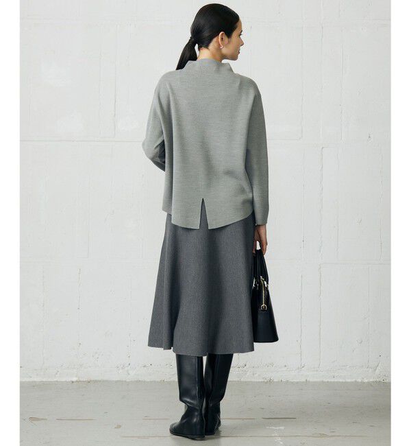 自由区「【セットアップ対応】ウールミラノボトルネック ニット」|ニット・セーター|